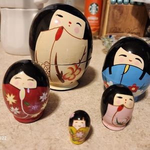 Japanese nesting doll.